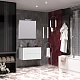 Opadiris Мебель для ванной Рубинно 90 подвесная белая/антрацит – картинка-21